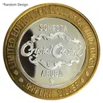 Default 0.6 oz $10 Gaming Token .999 Fine Silver (Random Design)