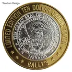 0.6 oz $10 Gaming Token .999 Fine Silver (Random Design)