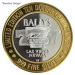 0.6 oz $10 Gaming Token .999 Fine Silver (Random Design)