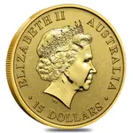 1/10 oz Australian Kangaroo/Nugget Gold Coin .9999 Fine BU/Proof (Random Year)