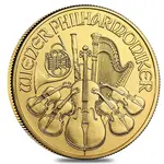 Austrian 1/10 oz Austrian Gold Philharmonic Coin (Random Year)