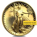 American 1/10 oz Proof Gold American Eagle In Cap (Random Year)
