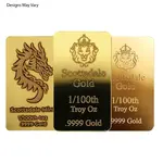 Default 1/100 oz Generic Gold Bar .999+ Fine (Secondary Market)