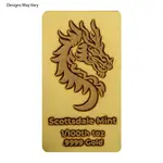 1/100 oz Generic Gold Bar .999+ Fine (Secondary Market)