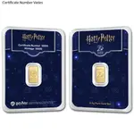 Default 1/2 Gram Harry Potter 25th Anniversary Gold Bar .9999 Fine (in TEP)