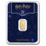 1/2 Gram Harry Potter 25th Anniversary Gold Bar .9999 Fine (in TEP)