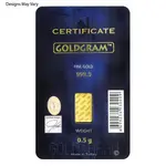 1/2 Gram Random Brand Gold Bar .999+ Fine (in Assay)