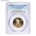 1/2 oz $25 Proof Gold American Eagle NGC/PCGS PF 70 (Random Year)