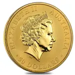 1/2 oz Australian Kangaroo Gold Coins/Gold Nuggets/Australian Kangaroo Gold Coin Price.9999 Fine Proof/BU (Random Year)