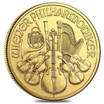 1/2 oz Austrian Gold Philharmonic Coin (Random Year)