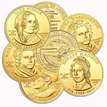 1/2 oz Gold First Spouse Coins BU/Proof Random Year (In Capsule)