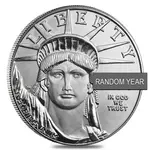 American 1/2 oz Platinum American Eagle BU (Random Year)