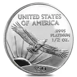 1/2 oz Platinum American Eagle BU (Random Year)