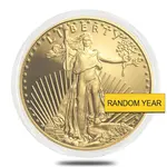 1/2 oz Proof Gold American Eagle In Cap (Random Year)