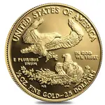 1/2 oz Proof Gold American Eagle w/Box & COA (Random Year)