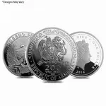 Generic 1/2 oz Silver Coin Random Mint .999+ Fine BU/Proof