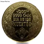 1/200 oz Generic Gold Round .999+ Fine (Secondary Market)