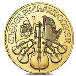 Default 1/25 oz Austrian Gold Philharmonic Coin BU (Random Year)