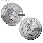 1.25 oz St. Helena Silver Guinea Coin BU (Random Year)