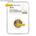 Default 1/4 oz $10 Gold American Eagle NGC MS 70 (Random Year)