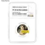 1/4 oz $10 Proof Gold American Eagle NGC/PCGS PF 70 (Random Year)