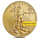 American 1/4 oz Gold American Eagle $10 Coin BU (Random Year)