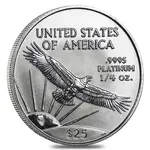 1/4 oz Platinum American Eagle (Random Year)