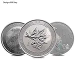 Default 1.5 oz Silver Coin Random Design (Milky, Cull, Damaged, Circulated, Cleaned)