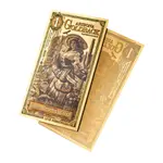 1 Arizona Goldback 1/1000 oz 24K Gold Foil Aurum Note