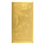 1 Florida Goldback 1/1000 oz 24K Gold Foil Aurum Note