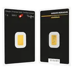 Default 1 gram Argor Heraeus Gold Bar .9999 Fine (In Assay)