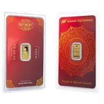 1 Gram Asahi Diwali Gold Bar .9999 Fine (in Assay)