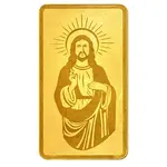 1 Gram Blessings of Jesus Christ Dove & Cross Gold Bar .9999 Fine (in TEP)