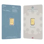 Default 1 gram Britannia Gold Bar .9999 Fine (In Assay)