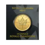 1 gram Canadian Gold Maples $.5 Coin .9999 Fine - Maplegram25™ (Random Year)