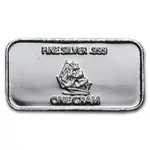 1 gram Generic Silver Bar .999 Fine