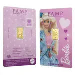 Default 1 Gram PAMP Suisse Barbie™ Valentine’s Day Gold Bar (in Assay)