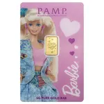 1 Gram PAMP Suisse Barbie™ Valentine’s Day Gold Bar (in Assay)
