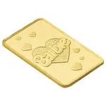 1 Gram PAMP Suisse Barbie™ Valentine’s Day Gold Bar (in Assay)