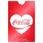 1 Gram PAMP Suisse Coca-Cola® Valentine’s Day Gold Bar (in Assay)