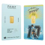 Default 1 Gram PAMP Suisse Maradona Gold Bar .9999 (in Assay)