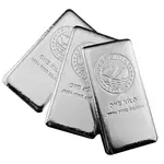 1 Kilo First Mint Silver Cast Bar .999 Fine