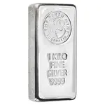 1 Kilo Perth Mint Silver Bar .9999 Fine