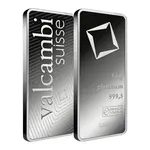 Valcambi 1 kilo Platinum Bar - Valcambi Suisse .9995 Fine (w/ Assay)