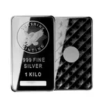 Default 1 Kilo Sunshine Mint Silver Bar .999 Fine (Pressed)