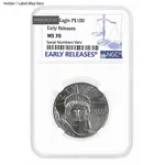 1 oz $100 Platinum American Eagle NGC / PCGS MS 70 (Random Year)