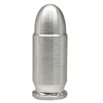 1 oz .45 Caliber Solid Silver Bullet