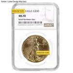 Default 1 oz $50 Gold American Eagle NGC MS 70 (Random Year)