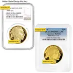 American 1 oz $50 Proof Gold American Buffalo NGC/PCGS PF 69 (Random Year)