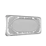 1 oz American Flag Silver Bar .999 Silver (Sealed)